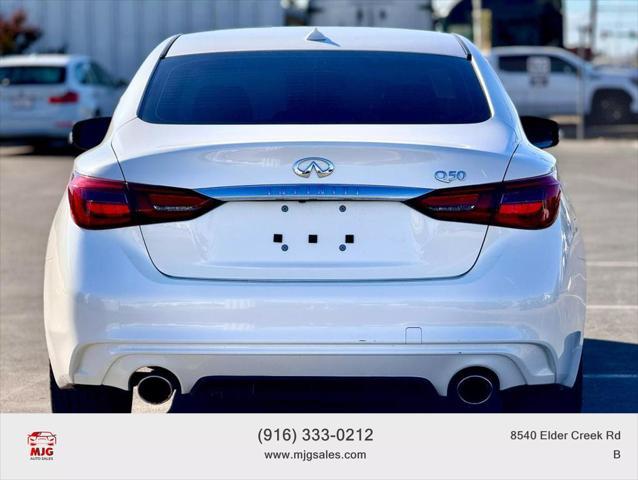 used 2020 INFINITI Q50 car, priced at $19,997