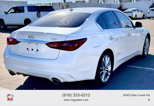 used 2020 INFINITI Q50 car, priced at $19,997