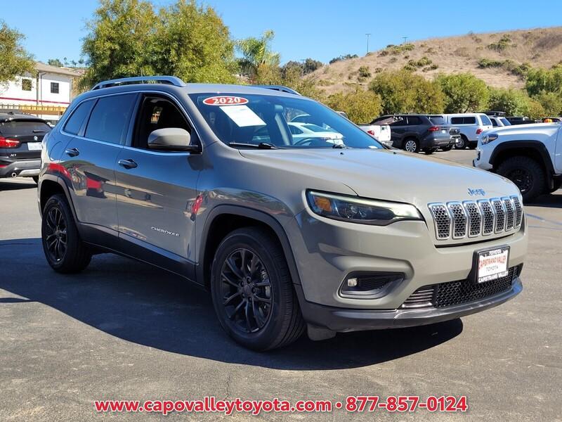 used 2020 Jeep Cherokee car, priced at $19,792