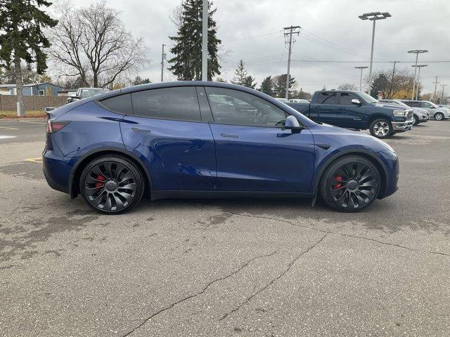 used 2022 Tesla Model Y car, priced at $33,999