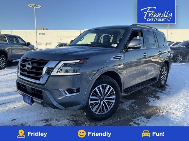 used 2021 Nissan Armada car, priced at $24,999