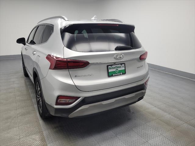 used 2019 Hyundai Santa Fe car, priced at $25,095