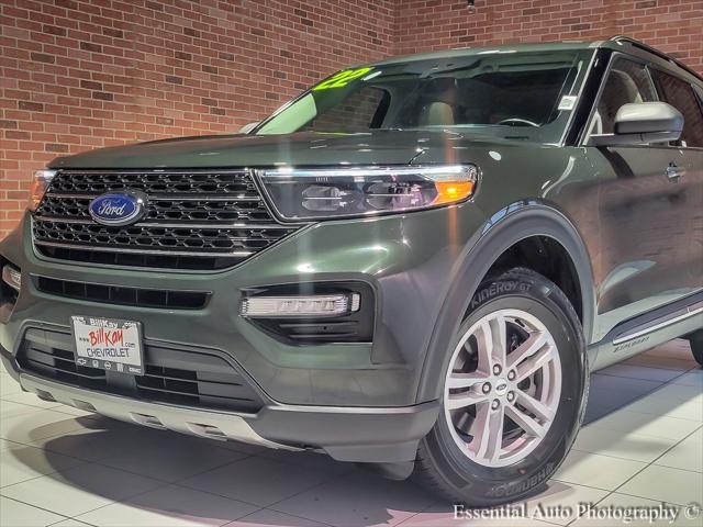 used 2022 Ford Explorer car, priced at $33,062