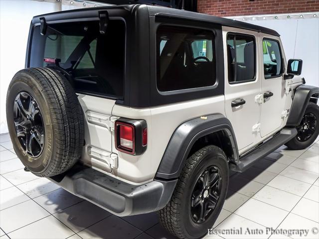 used 2020 Jeep Wrangler Unlimited car, priced at $27,194