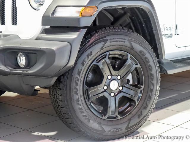 used 2020 Jeep Wrangler Unlimited car, priced at $27,194