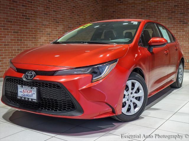 used 2021 Toyota Corolla car, priced at $17,199