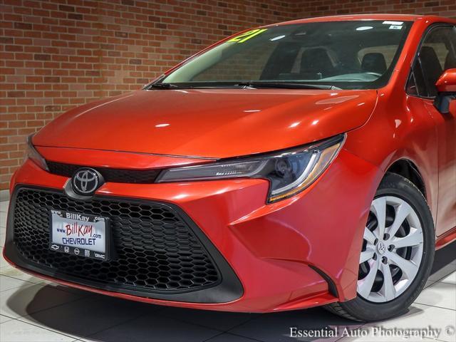 used 2021 Toyota Corolla car, priced at $17,199