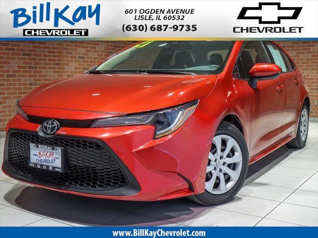 used 2021 Toyota Corolla car, priced at $17,199