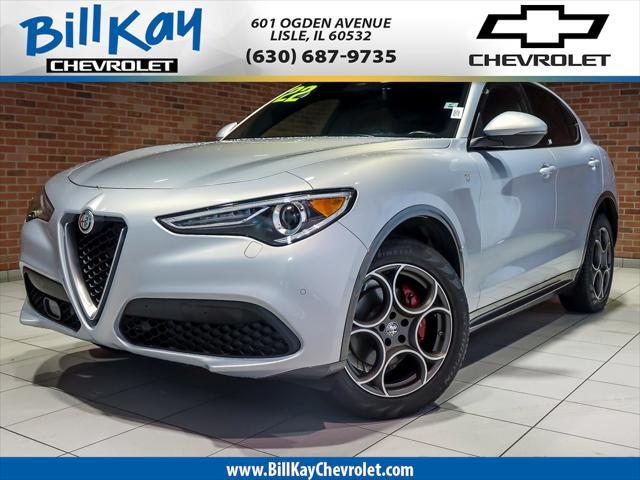 used 2022 Alfa Romeo Stelvio car, priced at $27,899