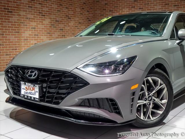 used 2021 Hyundai Sonata car, priced at $17,199