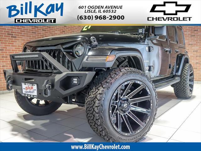 used 2021 Jeep Wrangler Unlimited car, priced at $29,799