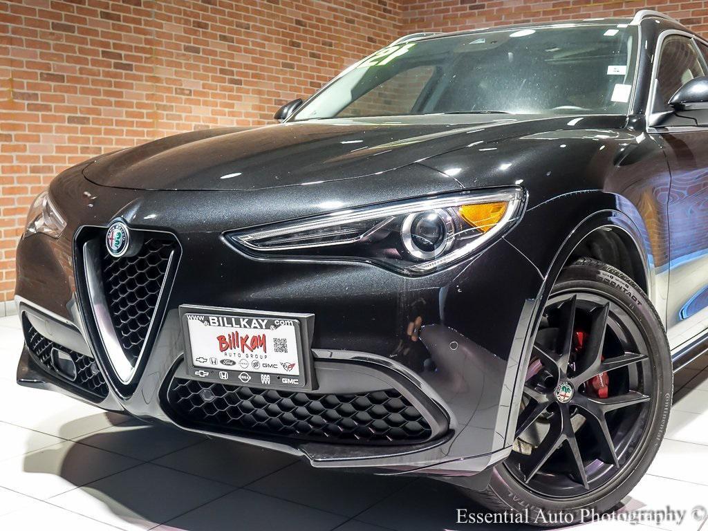 used 2021 Alfa Romeo Stelvio car, priced at $23,709