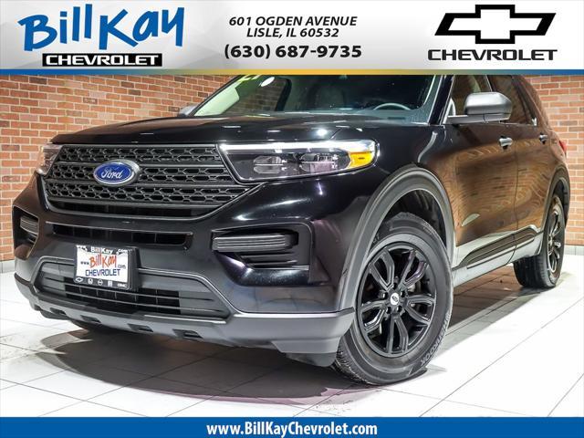 used 2021 Ford Explorer car, priced at $24,699