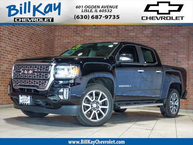 used 2021 GMC Canyon car, priced at $37,999