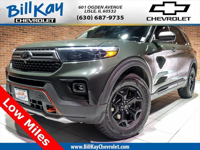 used 2022 Ford Explorer car, priced at $36,989