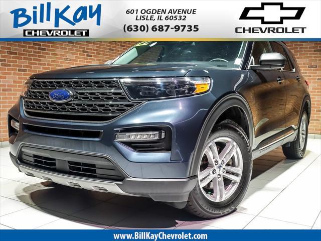 used 2022 Ford Explorer car, priced at $28,199