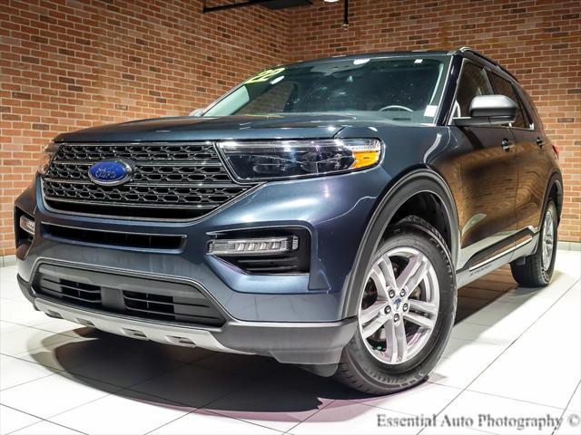 used 2022 Ford Explorer car, priced at $28,199