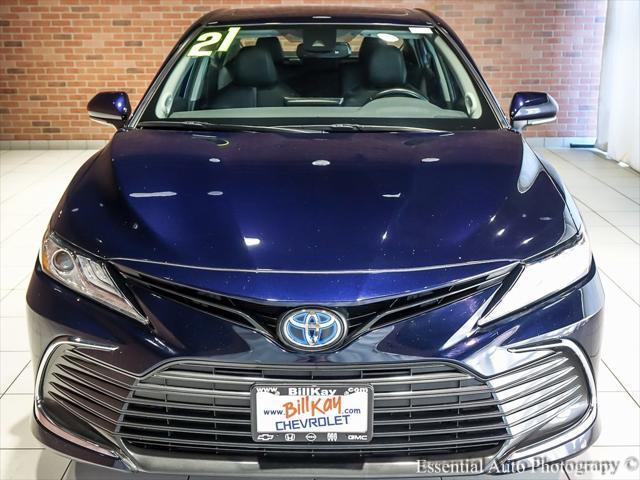 used 2021 Toyota Camry Hybrid car, priced at $26,199