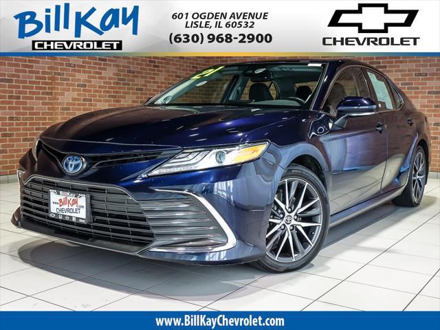 used 2021 Toyota Camry Hybrid car, priced at $26,477