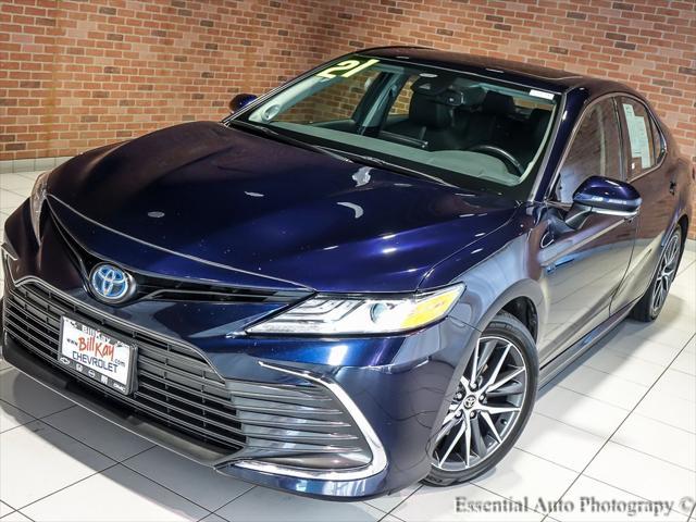 used 2021 Toyota Camry Hybrid car, priced at $26,199