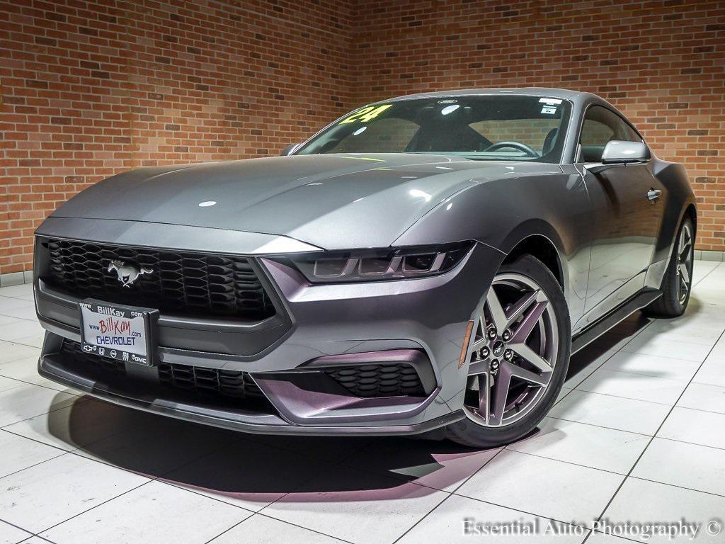 used 2024 Ford Mustang car, priced at $33,499