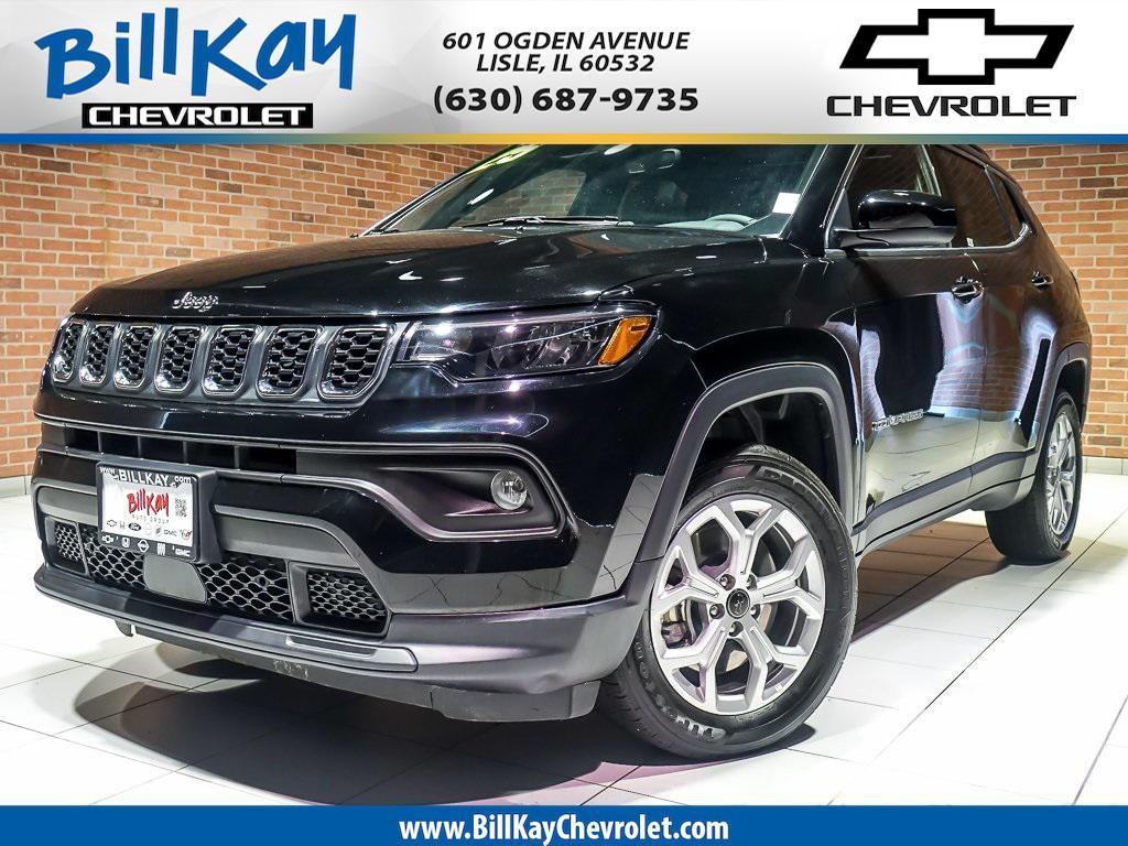 used 2025 Jeep Compass car, priced at $24,199