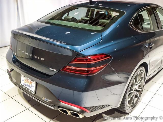 used 2023 Genesis G70 car, priced at $31,099