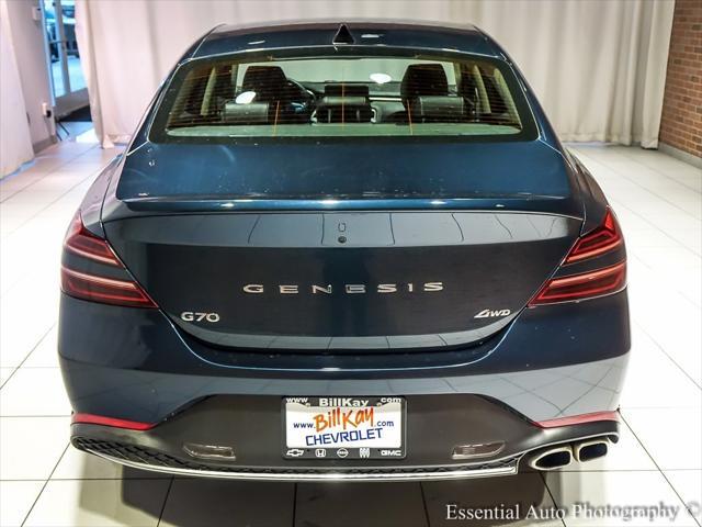 used 2023 Genesis G70 car, priced at $31,099