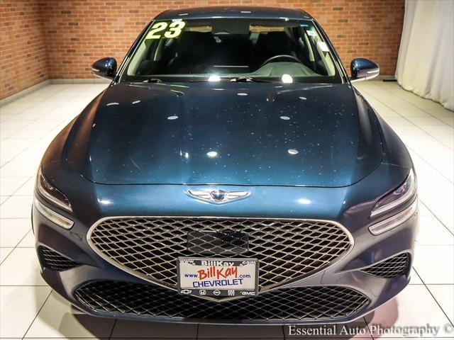 used 2023 Genesis G70 car, priced at $31,099