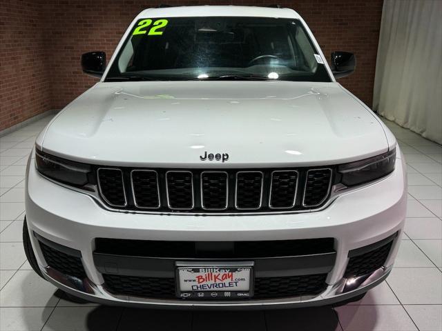 used 2022 Jeep Grand Cherokee L car, priced at $33,899