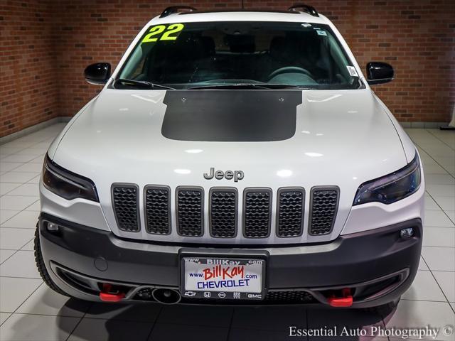 used 2022 Jeep Cherokee car, priced at $27,699