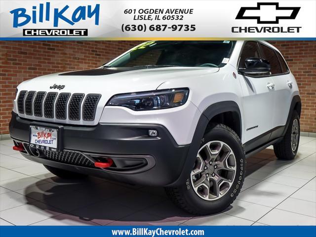 used 2022 Jeep Cherokee car, priced at $27,699