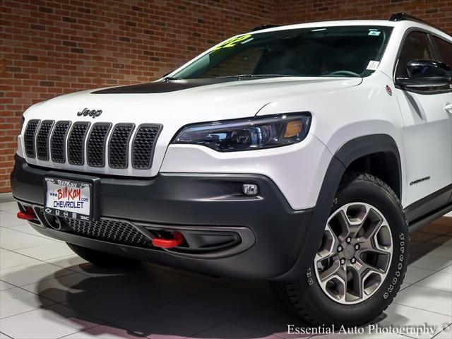 used 2022 Jeep Cherokee car, priced at $27,699