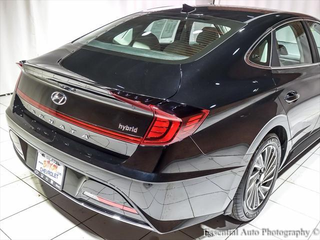 used 2023 Hyundai Sonata Hybrid car, priced at $23,898