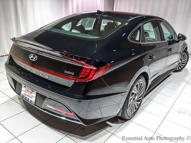 used 2023 Hyundai Sonata Hybrid car, priced at $23,898