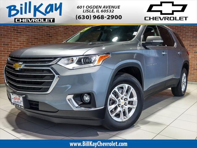 used 2021 Chevrolet Traverse car, priced at $29,399