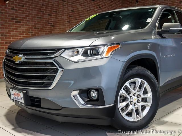 used 2021 Chevrolet Traverse car, priced at $29,399