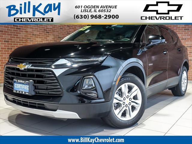 used 2021 Chevrolet Blazer car, priced at $25,019