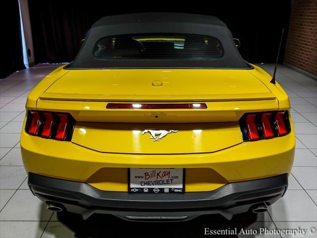 used 2024 Ford Mustang car, priced at $33,898