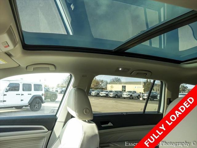 used 2021 Volkswagen Atlas car, priced at $33,627