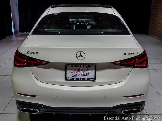 used 2024 Mercedes-Benz C-Class car, priced at $47,999