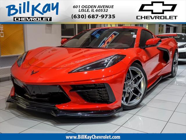 used 2024 Chevrolet Corvette car, priced at $69,989