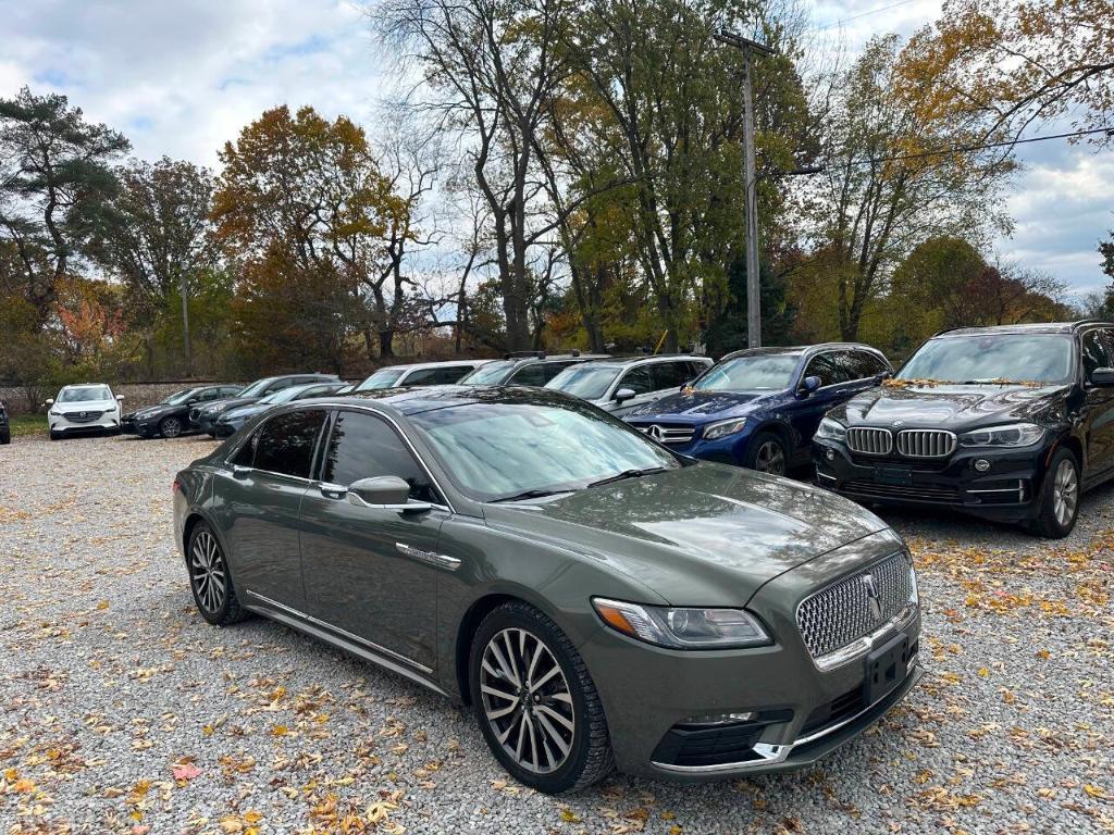 used 2017 Lincoln Continental car, priced at $10,955