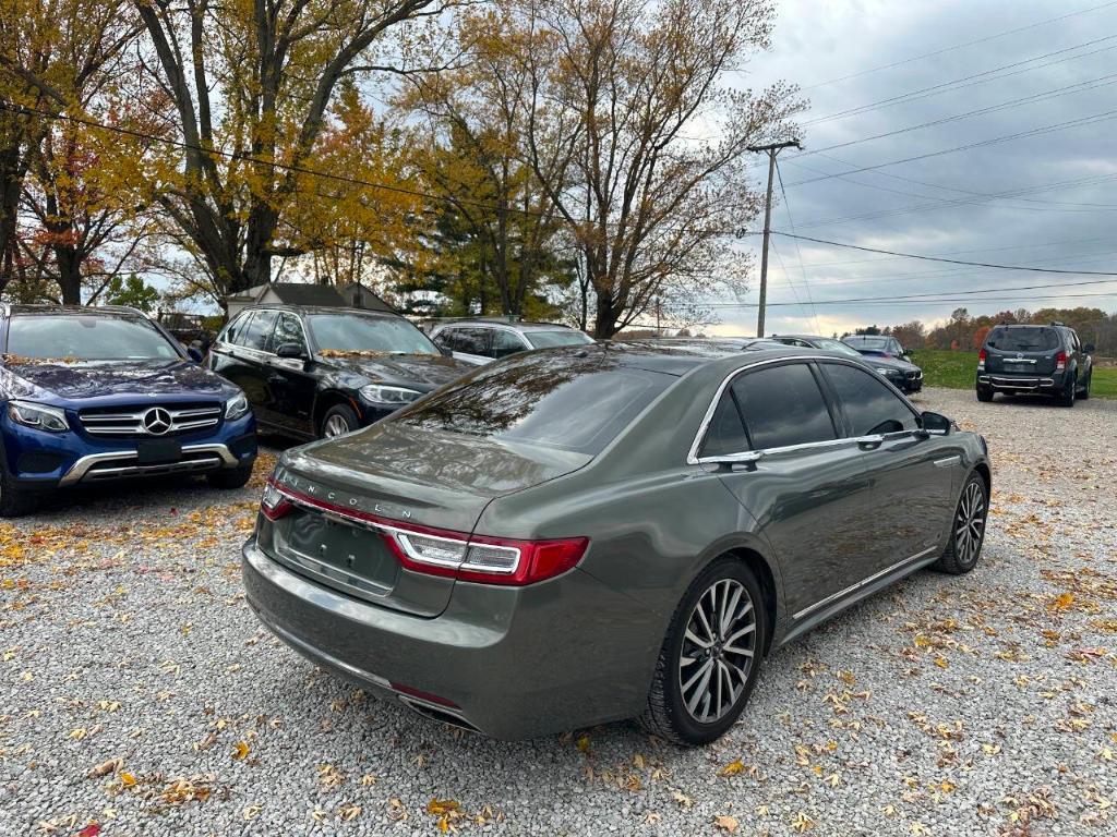 used 2017 Lincoln Continental car, priced at $10,955