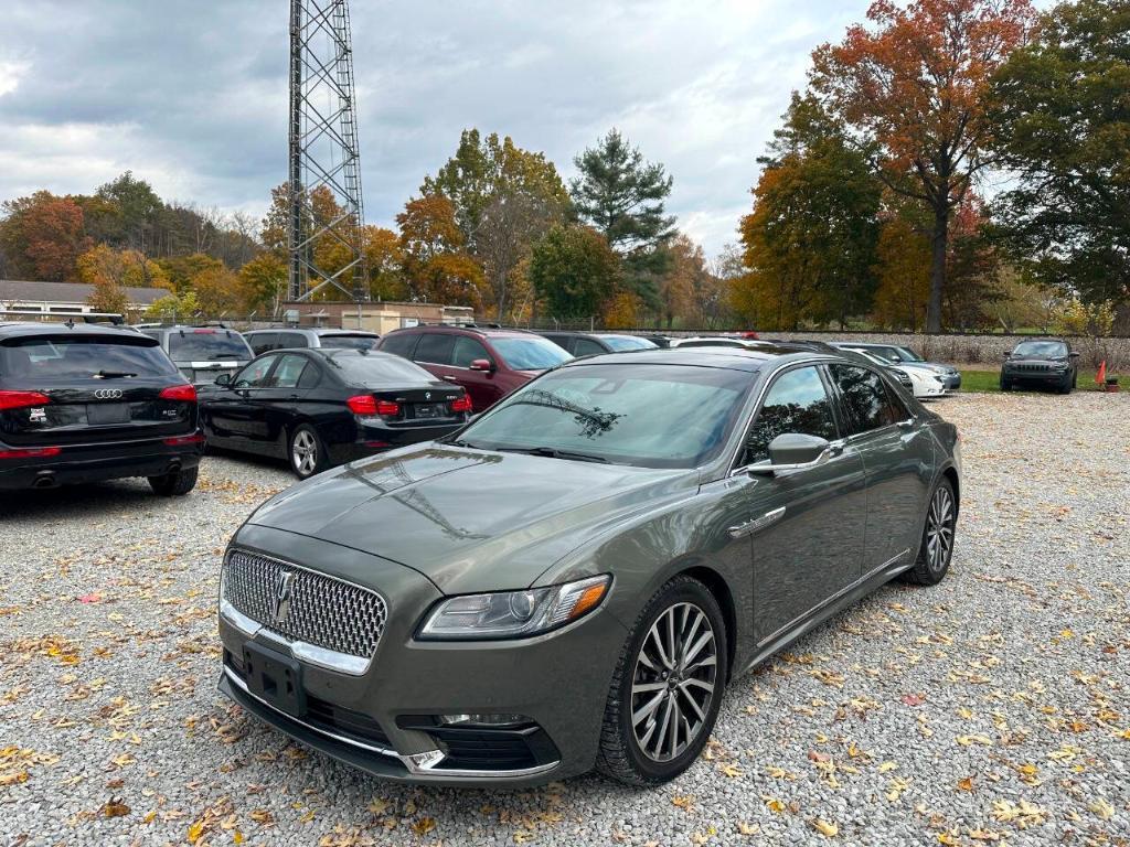 used 2017 Lincoln Continental car, priced at $10,955