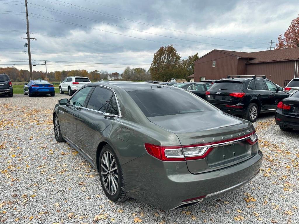 used 2017 Lincoln Continental car, priced at $10,955