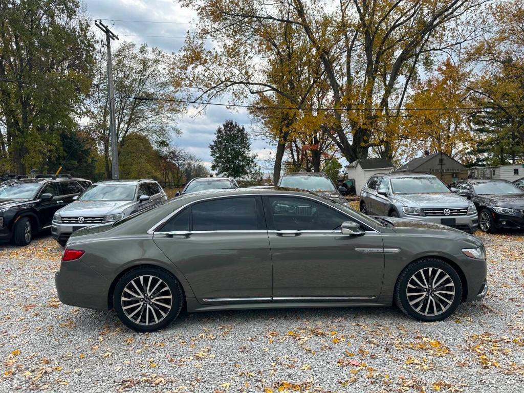 used 2017 Lincoln Continental car, priced at $10,955