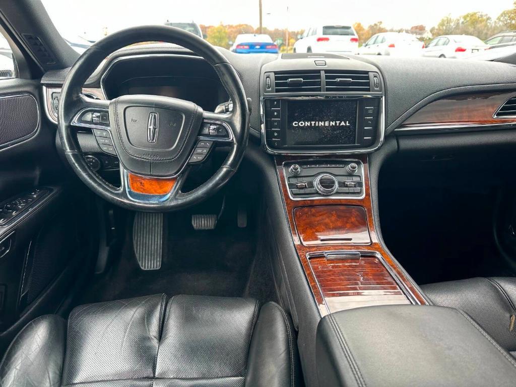 used 2017 Lincoln Continental car, priced at $10,955