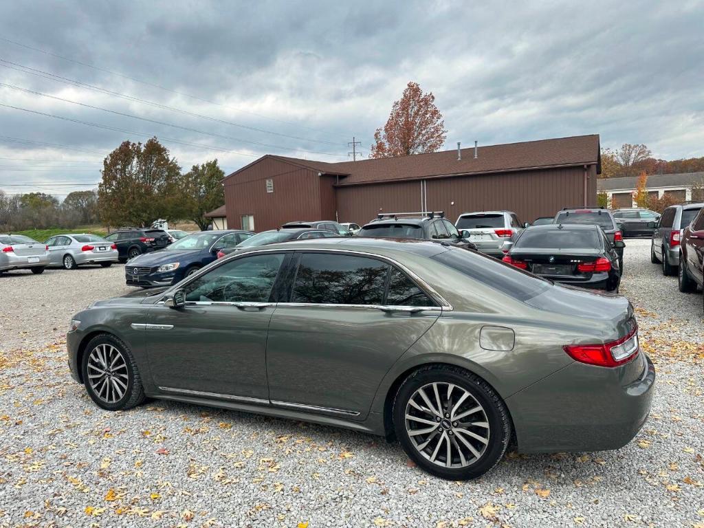 used 2017 Lincoln Continental car, priced at $10,955
