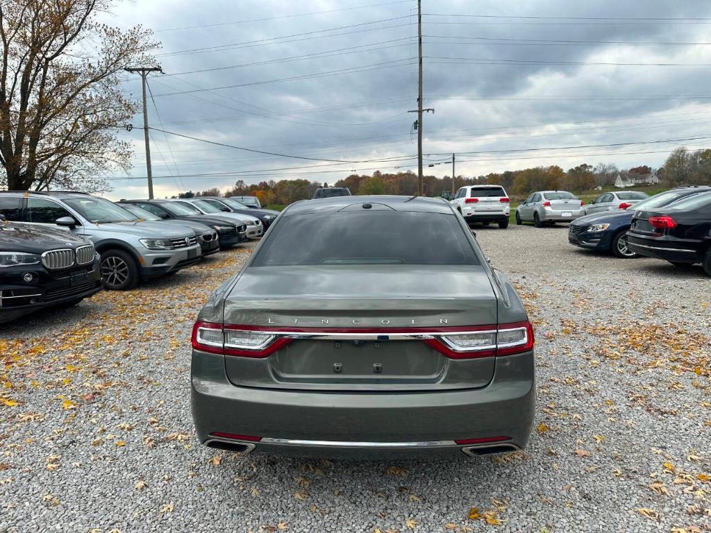used 2017 Lincoln Continental car, priced at $10,955
